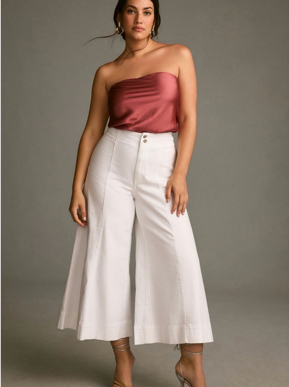 Pilcro Corset High-Rise Crop
Culotte Jeans - 29P